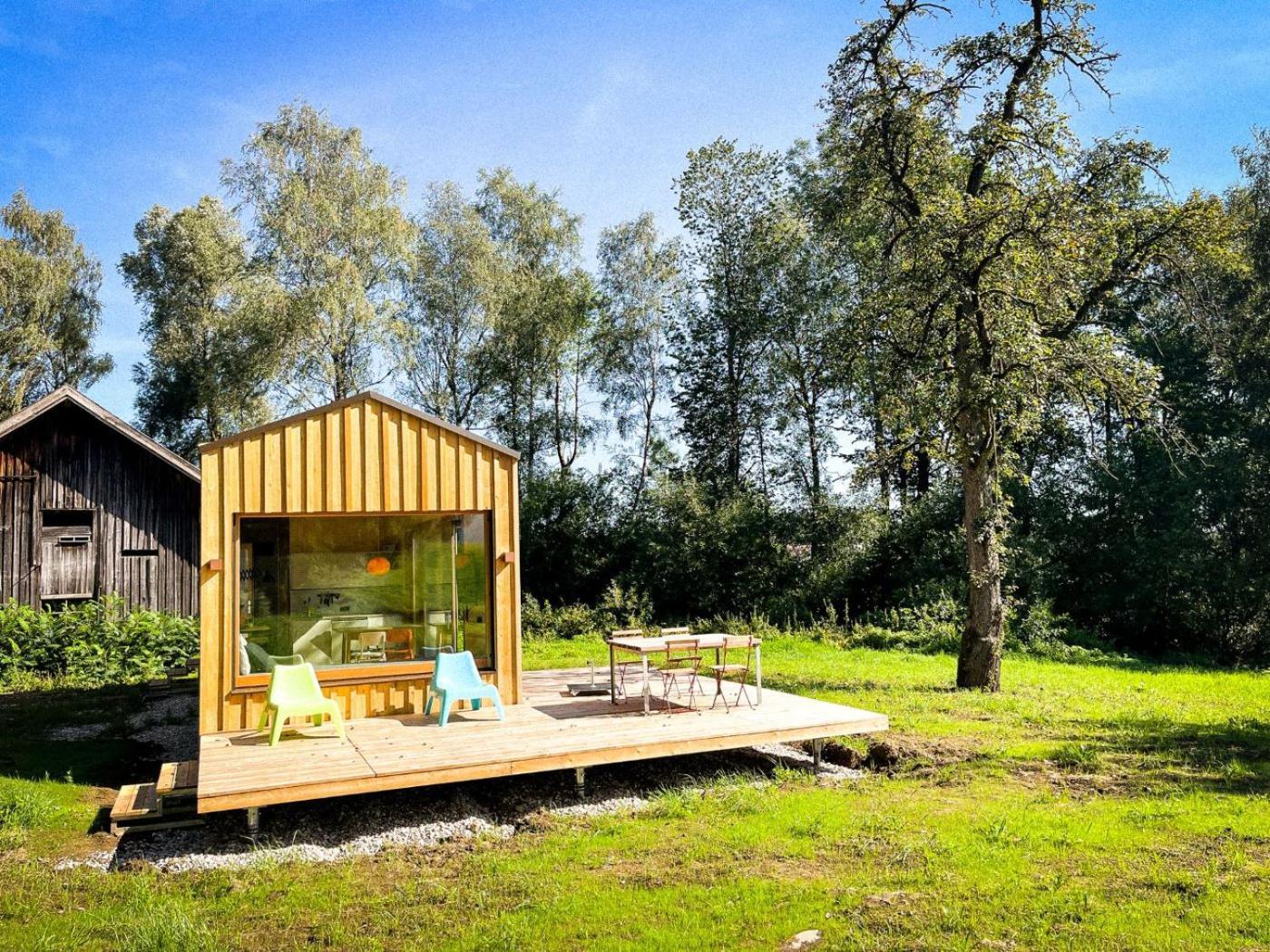 Die Klingerei - Tiny House Wiese Villa เซวาลเคิน ภายนอก รูปภาพ