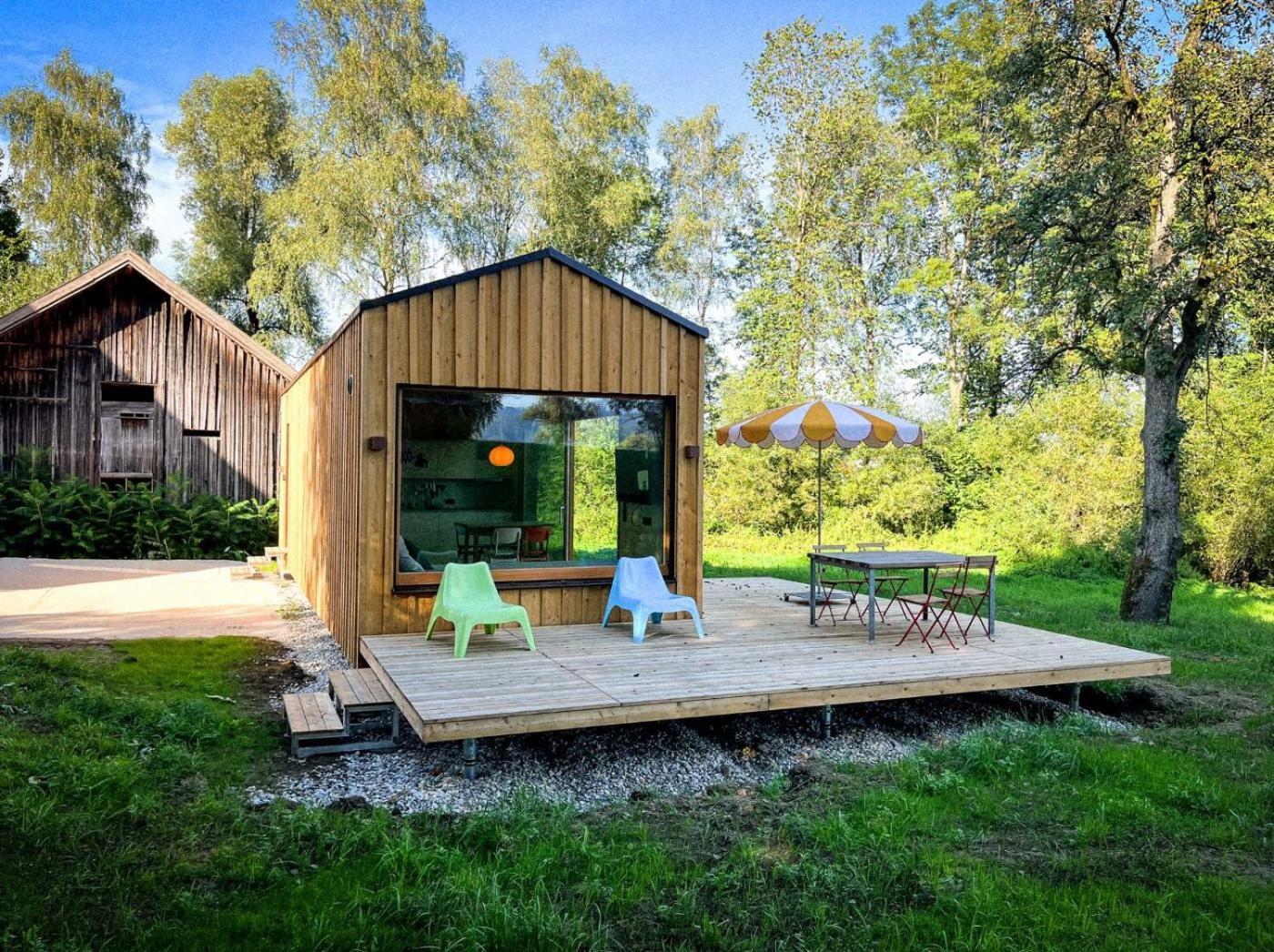 Die Klingerei - Tiny House Wiese Villa เซวาลเคิน ภายนอก รูปภาพ