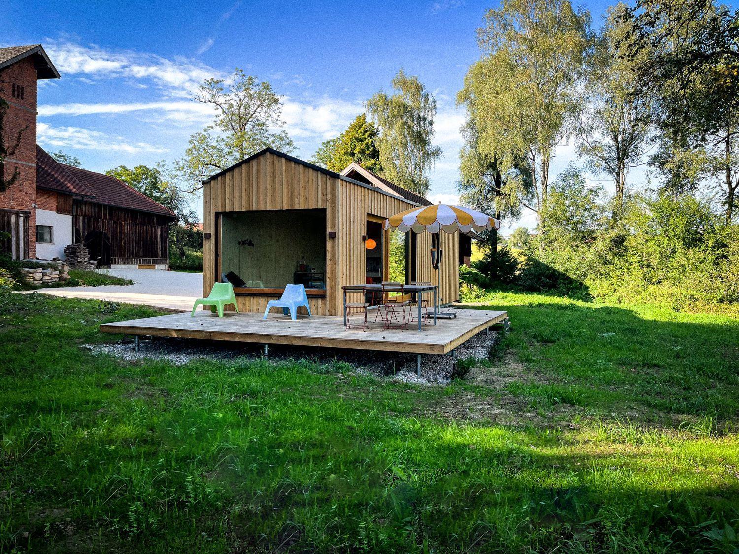 Die Klingerei - Tiny House Wiese Villa เซวาลเคิน ภายนอก รูปภาพ