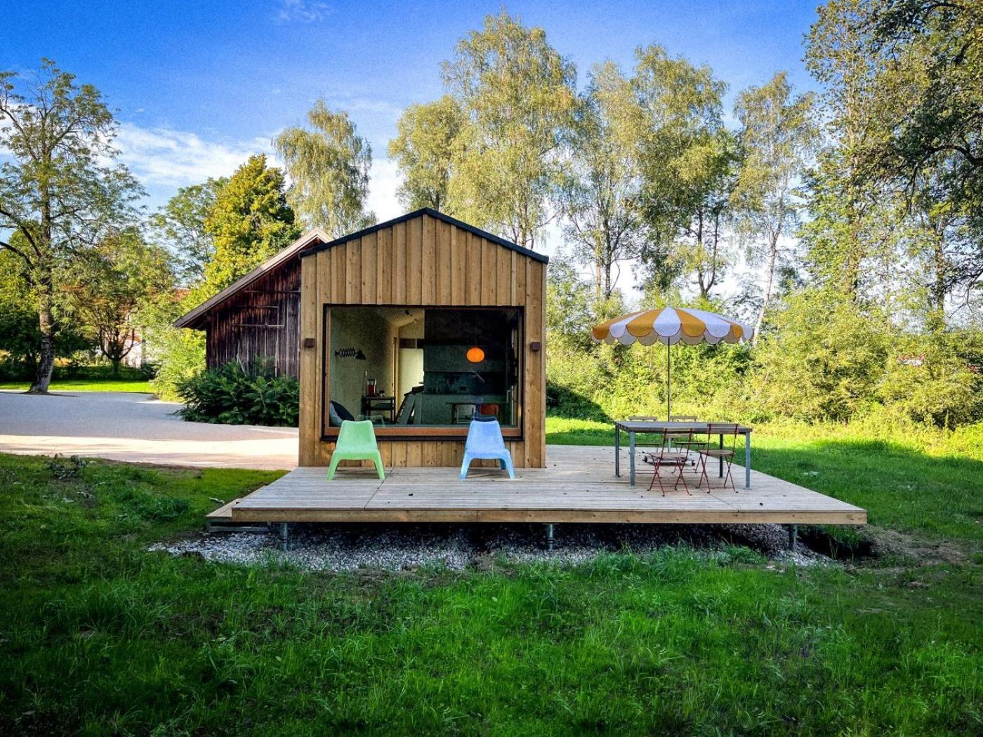 Die Klingerei - Tiny House Wiese Villa เซวาลเคิน ภายนอก รูปภาพ