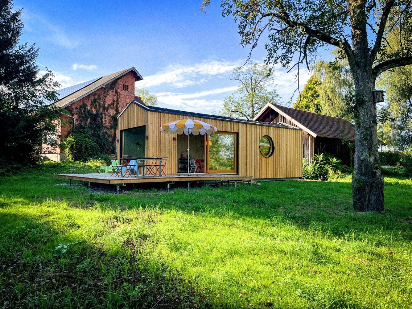 Die Klingerei - Tiny House Wiese Villa เซวาลเคิน ภายนอก รูปภาพ